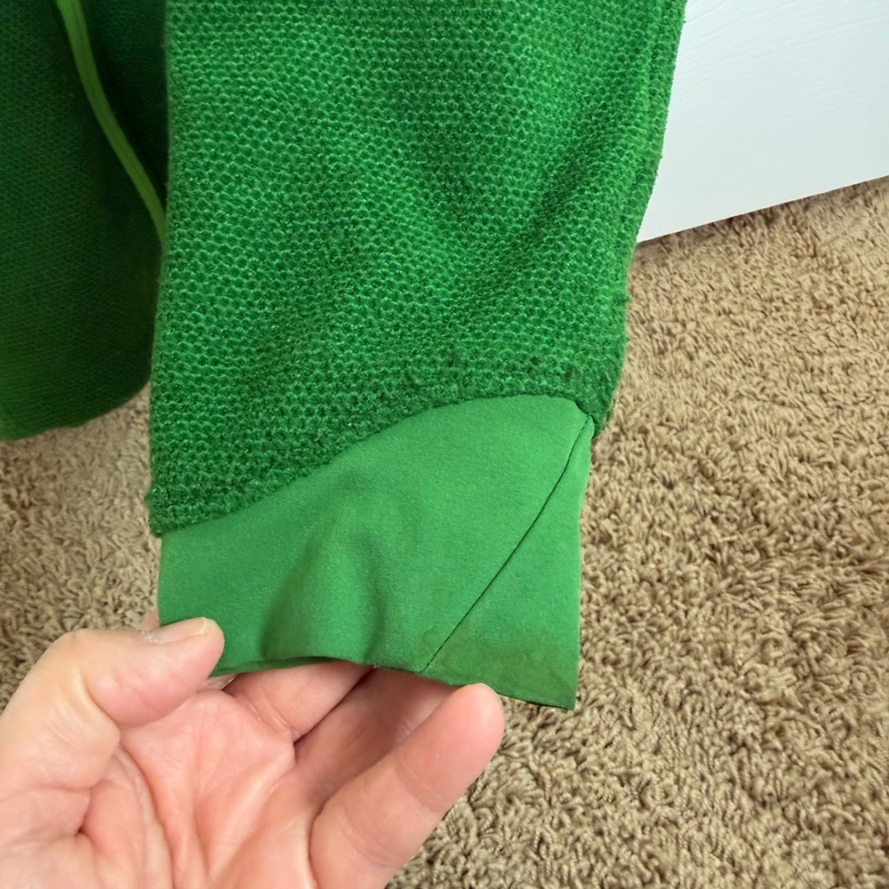 Arc'teryx Women’s Bright Green Full-Zip Textured Fleece Jacket - Picture 9 of 11